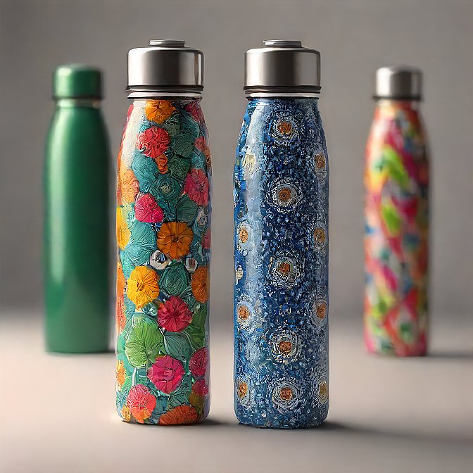 High-quality thermos water bottle with vibrant colors