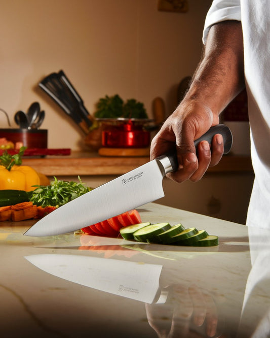 SliceMaster Elite: Precision Stainless Steel Kitchen Knife