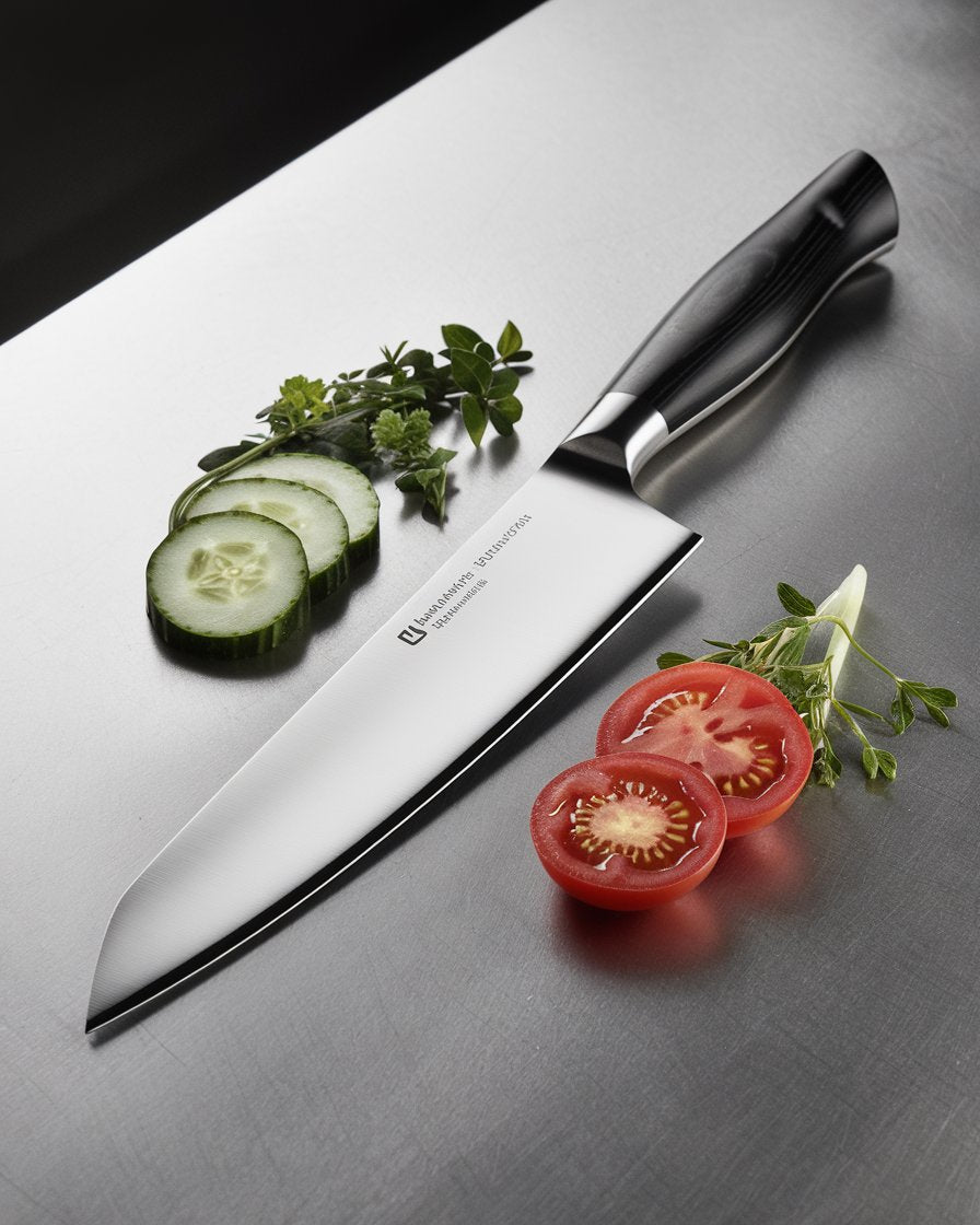 SliceMaster Elite: Precision Stainless Steel Kitchen Knife