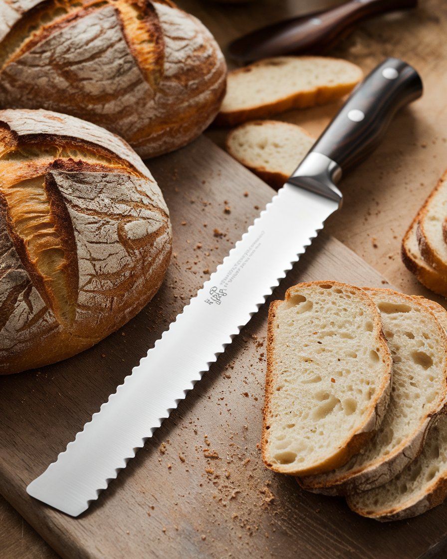 Artisan Bread Knife for Effortless Slicing