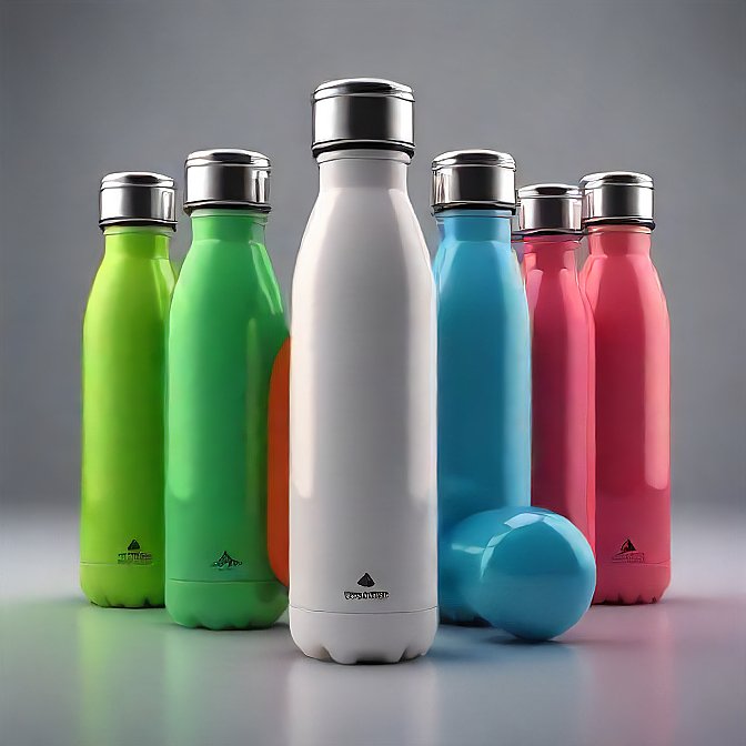 "Vibrant Insulated Water Bottles – Stylish, Leak-Proof & Eco-Friendly Design"